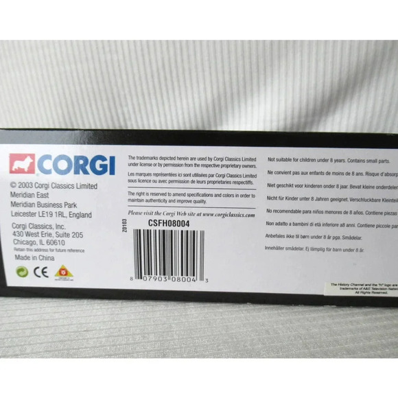 CORGI Showcase Collection Fire Heroes Engines Trucks Die Cast History CSFH08004 - Picture 5 of 5